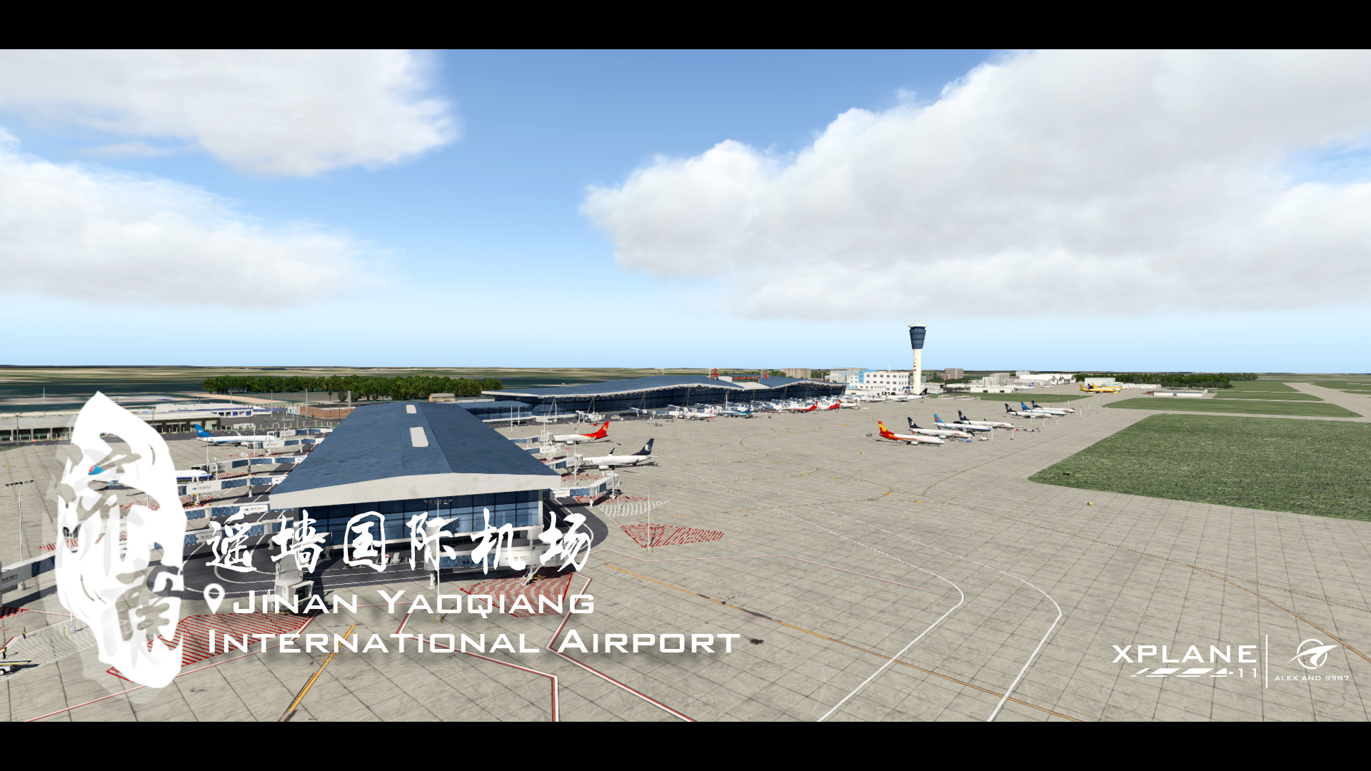 成品贴—Alex/9987-Xplane  ZSJN济南遥墙国际机场1.0版发布-8912 