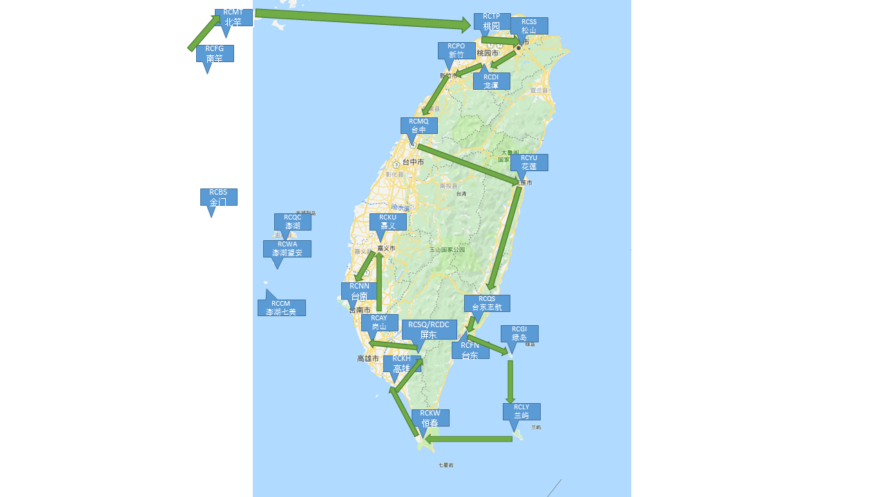 宝岛台湾之旅——第十七站：台南RCNN to 七美RCCM-5758 