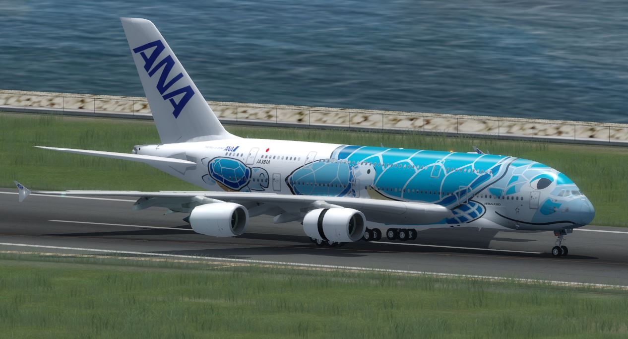 JA381A All Nippon Airways Airbus A380-800-3810 