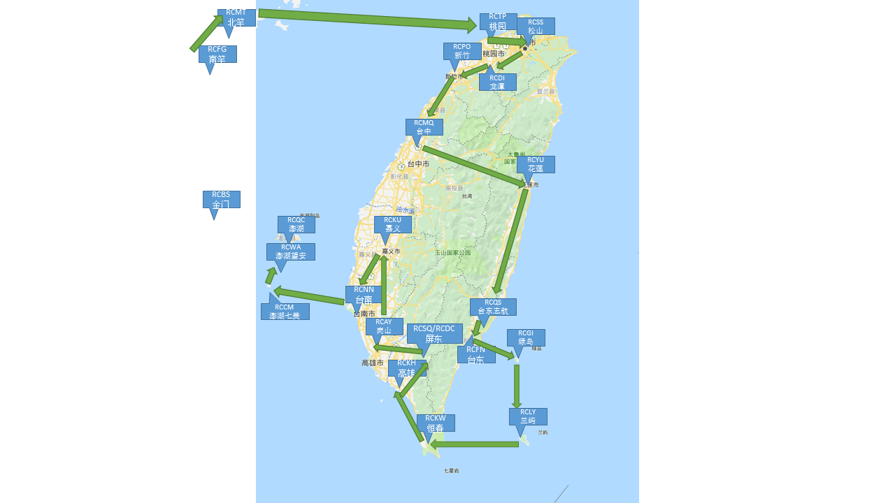 宝岛台湾之旅——第十八站：七美RCCM to 望安RCWA-7046 