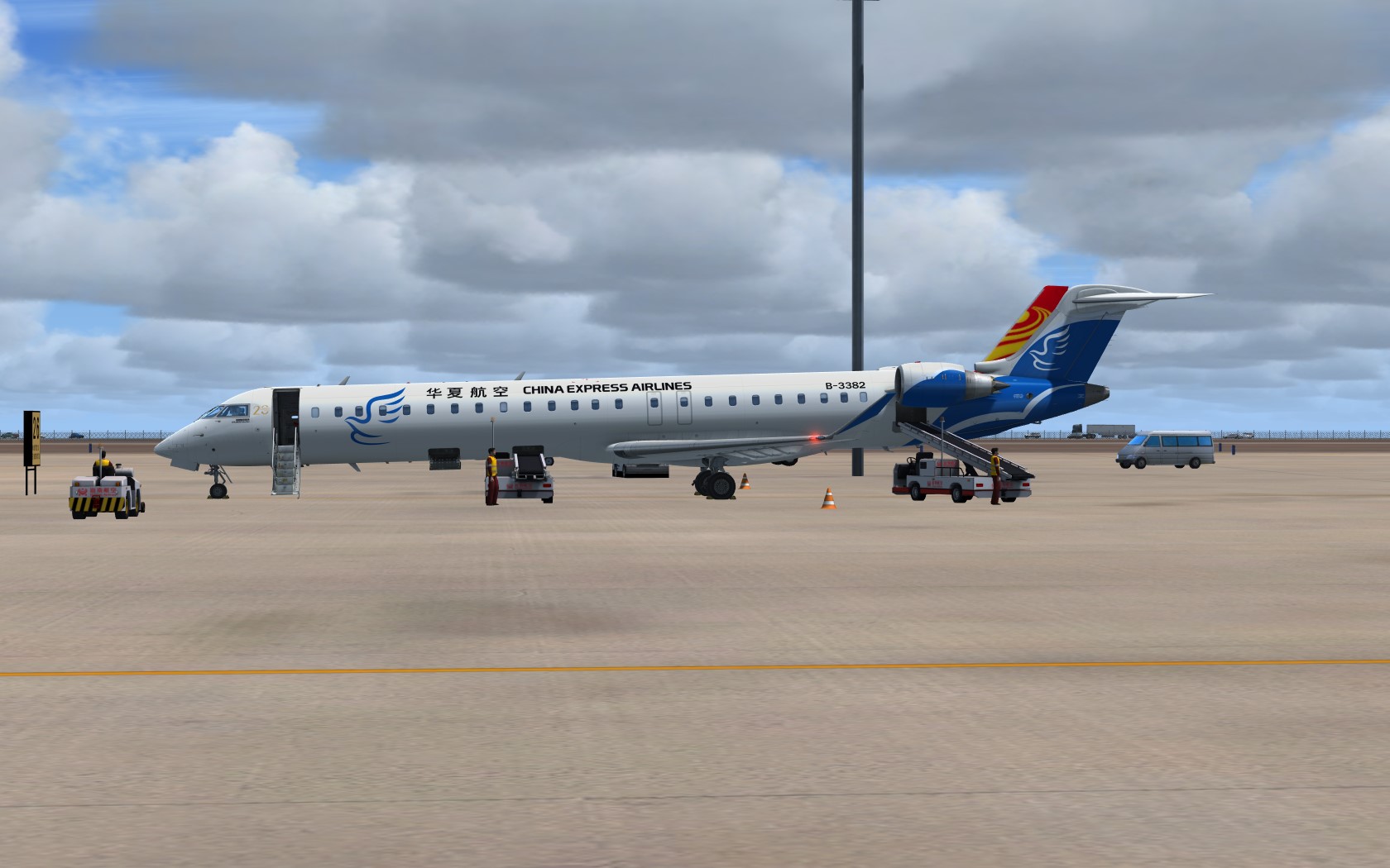 许久未飞CRJ-7659 