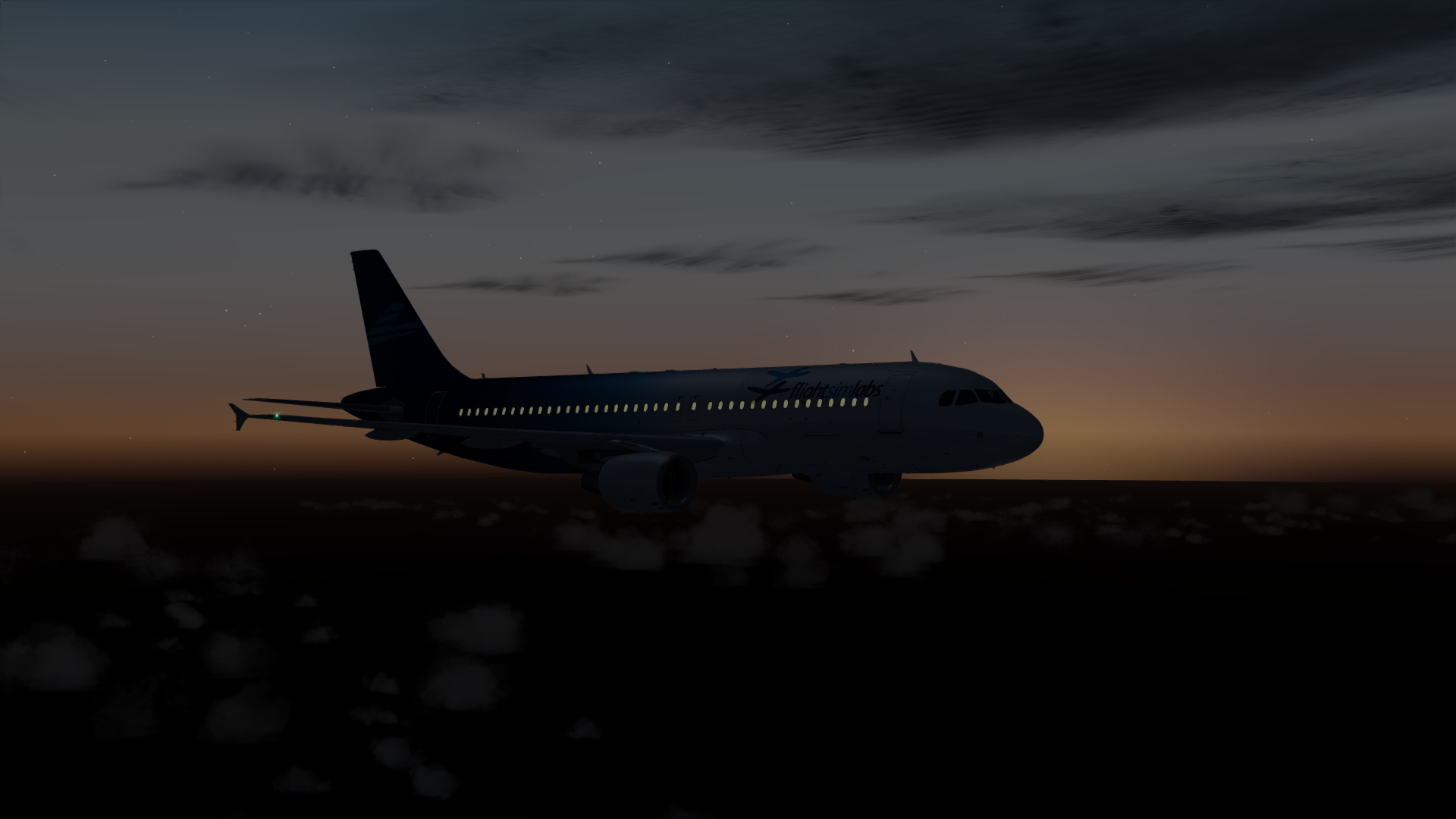 A320夜航-5053 