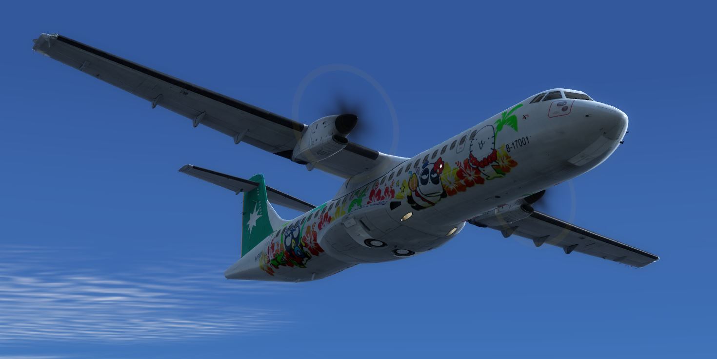 ATR72-600 UNI AIR BADTZ-MARU B-17001-1172 