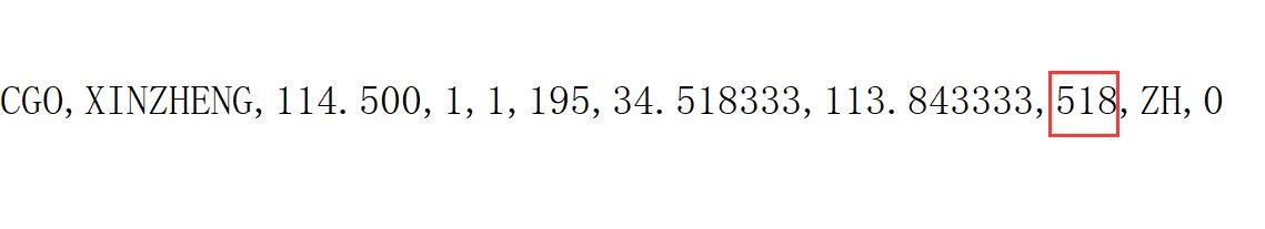 求教大神指点430导航数据中几个字符串的含义-8168 