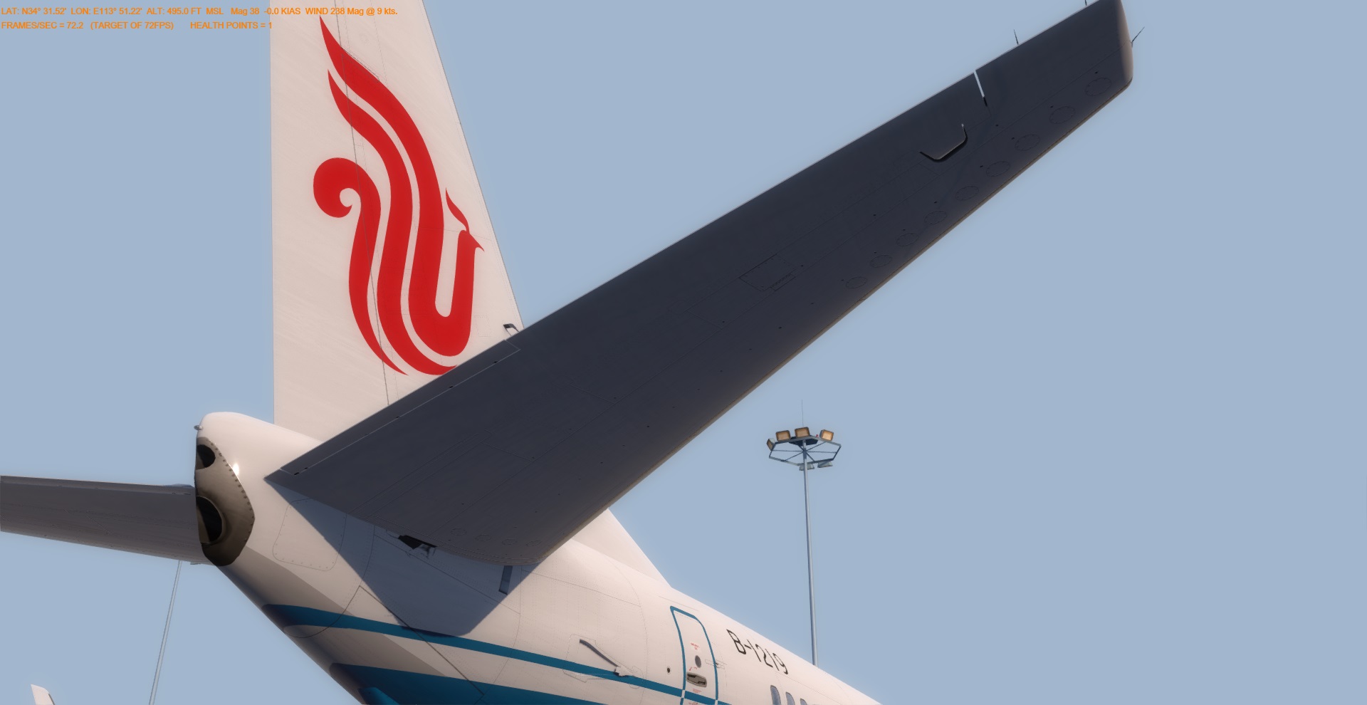 [P3Dv4.5]NGXu-经停绕机检查-3243 