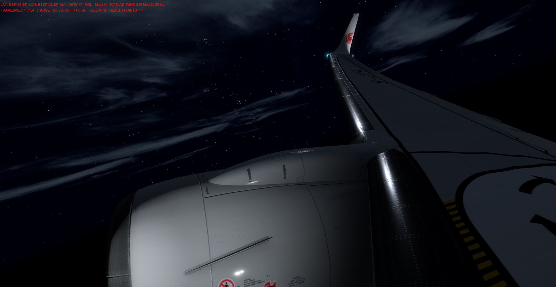 [P3Dv4.5]NGXu-经停绕机检查-4398 