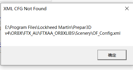 XML CFG Not Found-691 