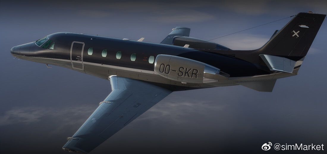P3D新插件预览 CARENADO - XL560 奖状 FSX P3D-4046 