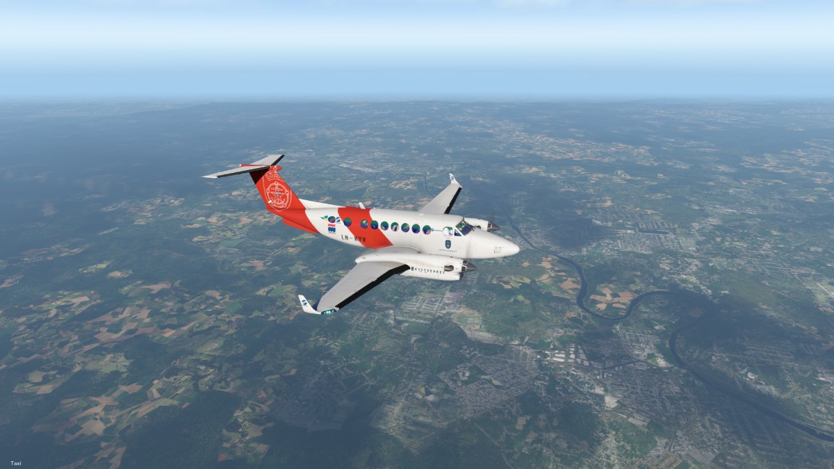 X-Plane11， Airfoillabs King air (空中国王）350美图-8176 