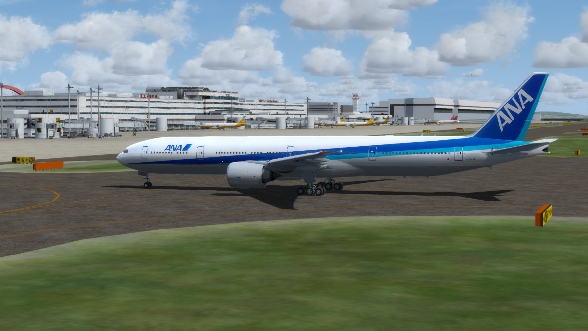 ANA 77W RJTT试飞-4747 