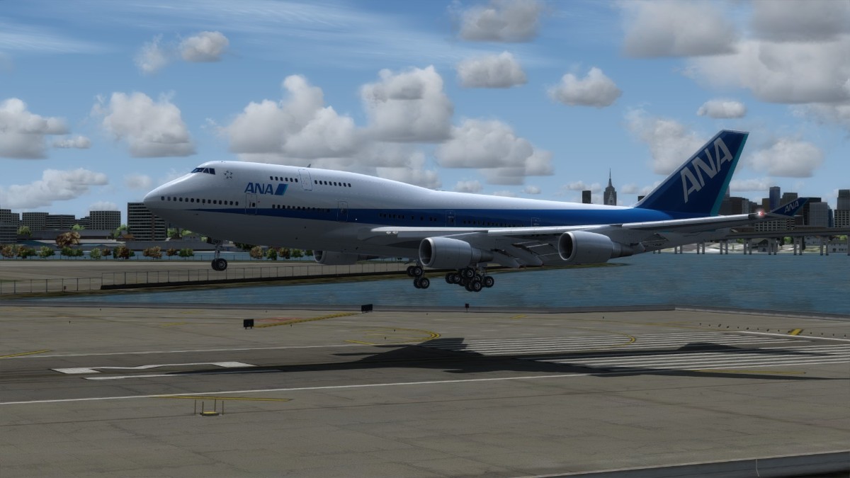 模拟飞行RJTT-KLGA-7498 
