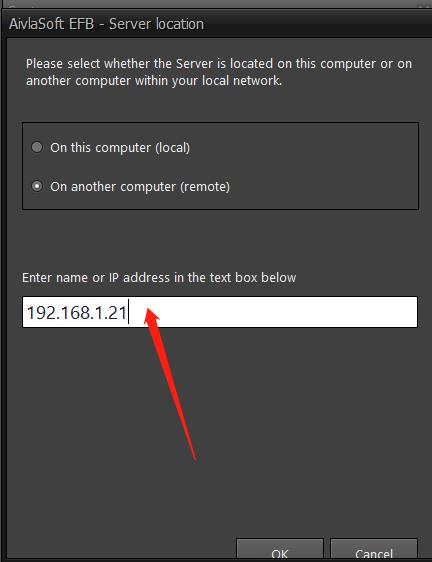Aivlasoft EFB v2远程连接问题-4835 
