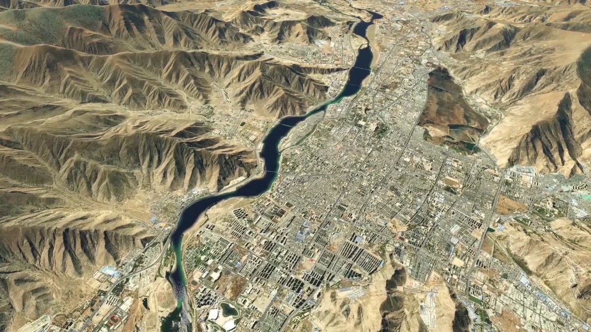 【X-Plane11鸟瞰中国】川藏线（南线）318国道沿途风景-7992 
