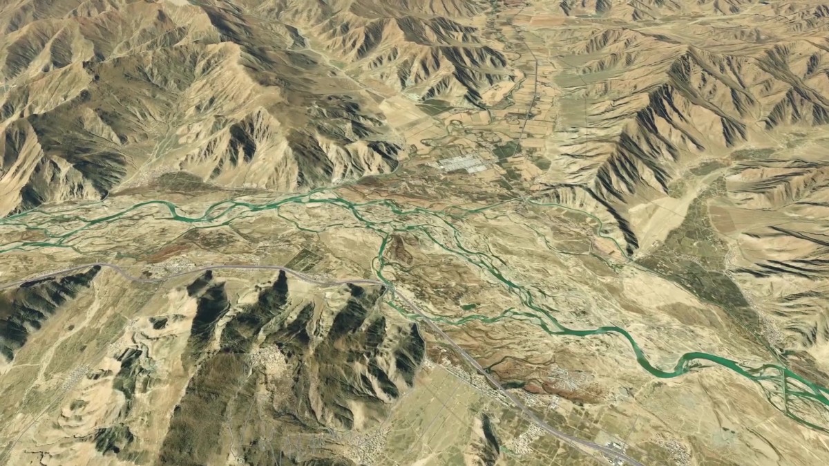 【X-Plane11鸟瞰中国】川藏线（南线）318国道沿途风景-6955 