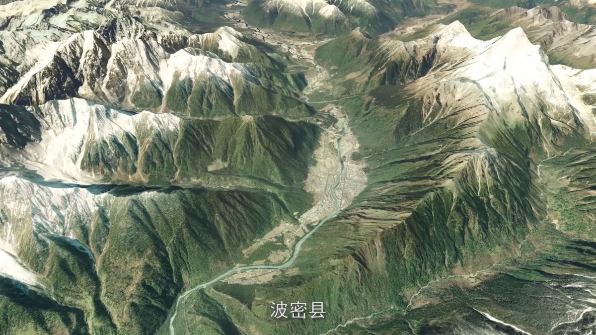 【X-Plane11鸟瞰中国】川藏线（南线）318国道沿途风景-9524 