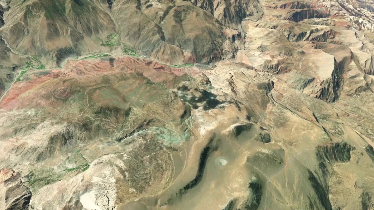 【X-Plane11鸟瞰中国】川藏线（南线）318国道沿途风景-3721 