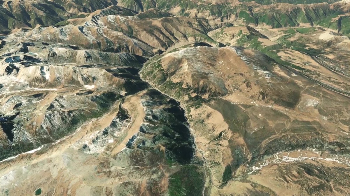 【X-Plane11鸟瞰中国】川藏线（南线）318国道沿途风景-1599 