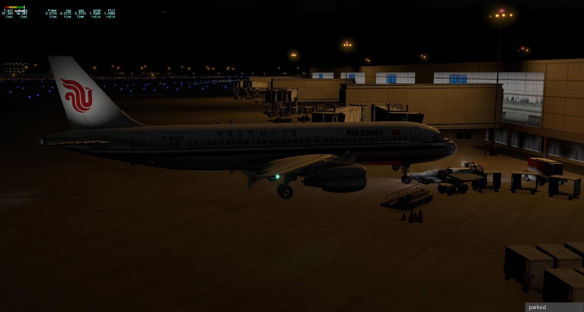 XP 11.50b1 FF320 VHHH-ZGGG试飞正常-1378 