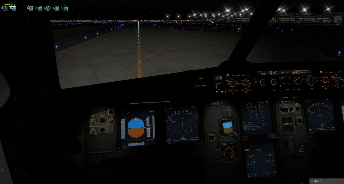 XP 11.50b1 FF320 VHHH-ZGGG试飞正常-6047 