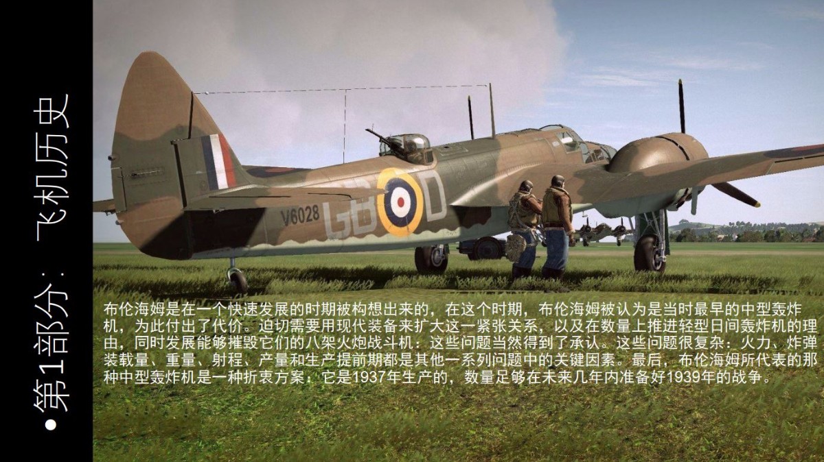 IL-2 Sturmovik: Cliffs of Dover中文指南 IL2：多佛白崖BLENHEIM Mk IV...-1653 