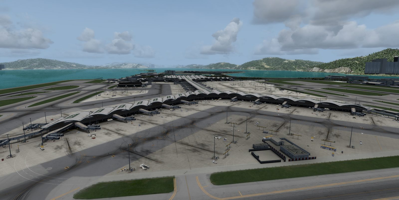 Taxi2Gate Releases Hong Kong V2 for Prepar3D-3224 