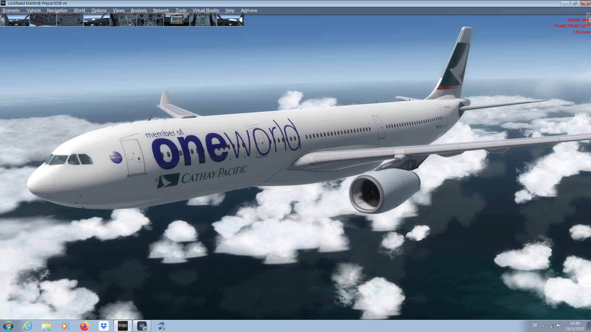 CX 寰宇一家 ONEWORD A330-300-5889 