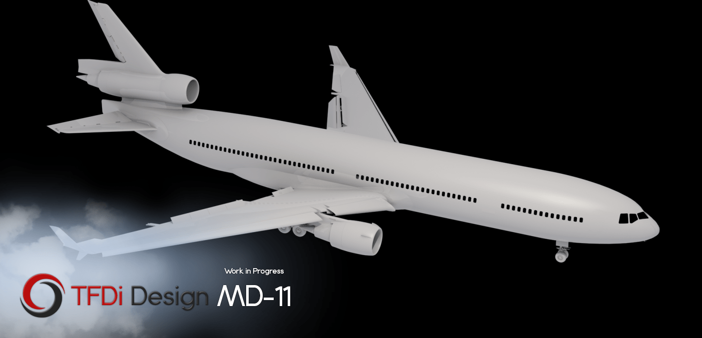 TFDi宣布P3D平台的MD-11-9306 