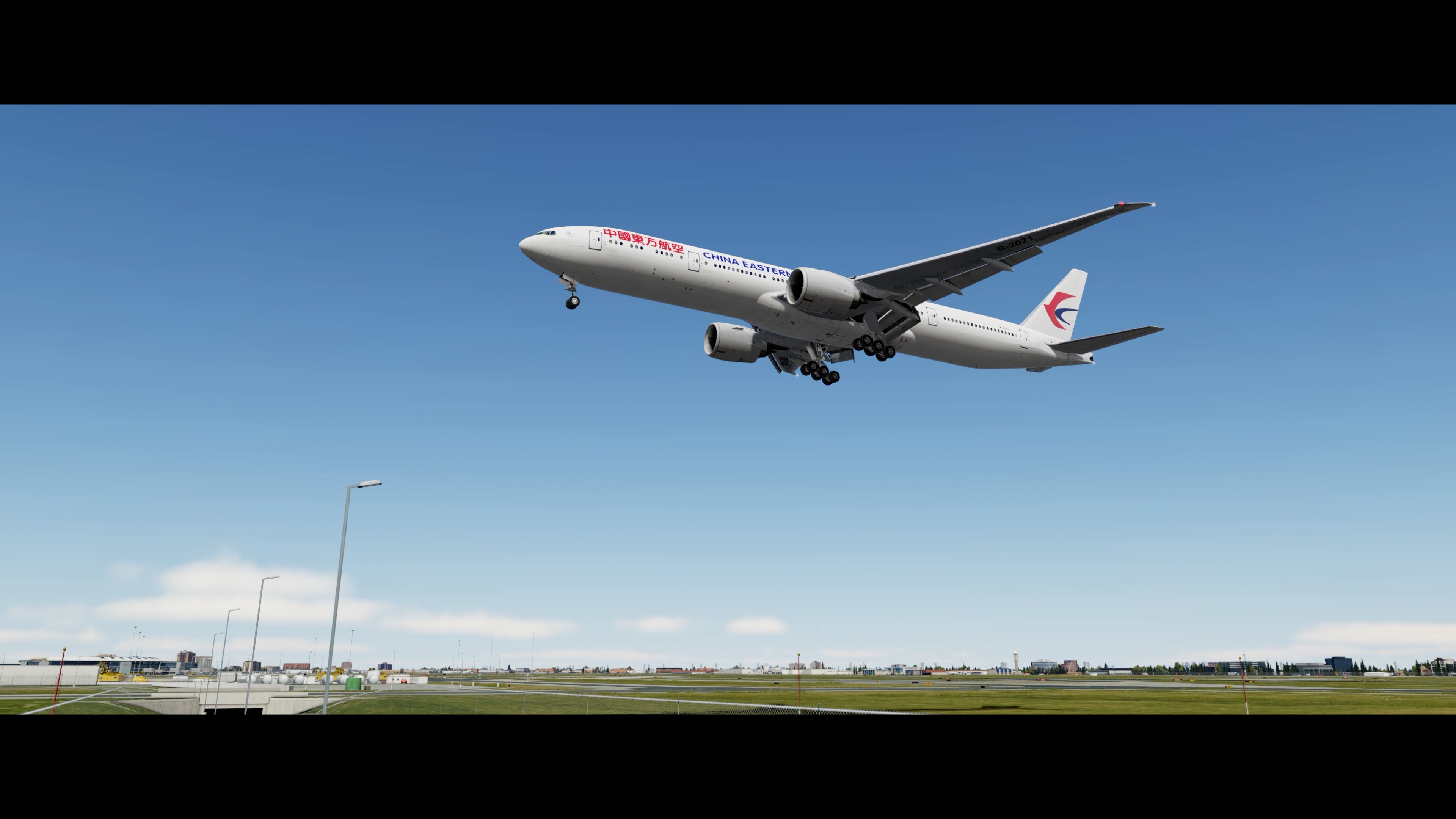 [P3DV5]最高画质模拟飞行短片 - &quot;天际线&quot;-7616 