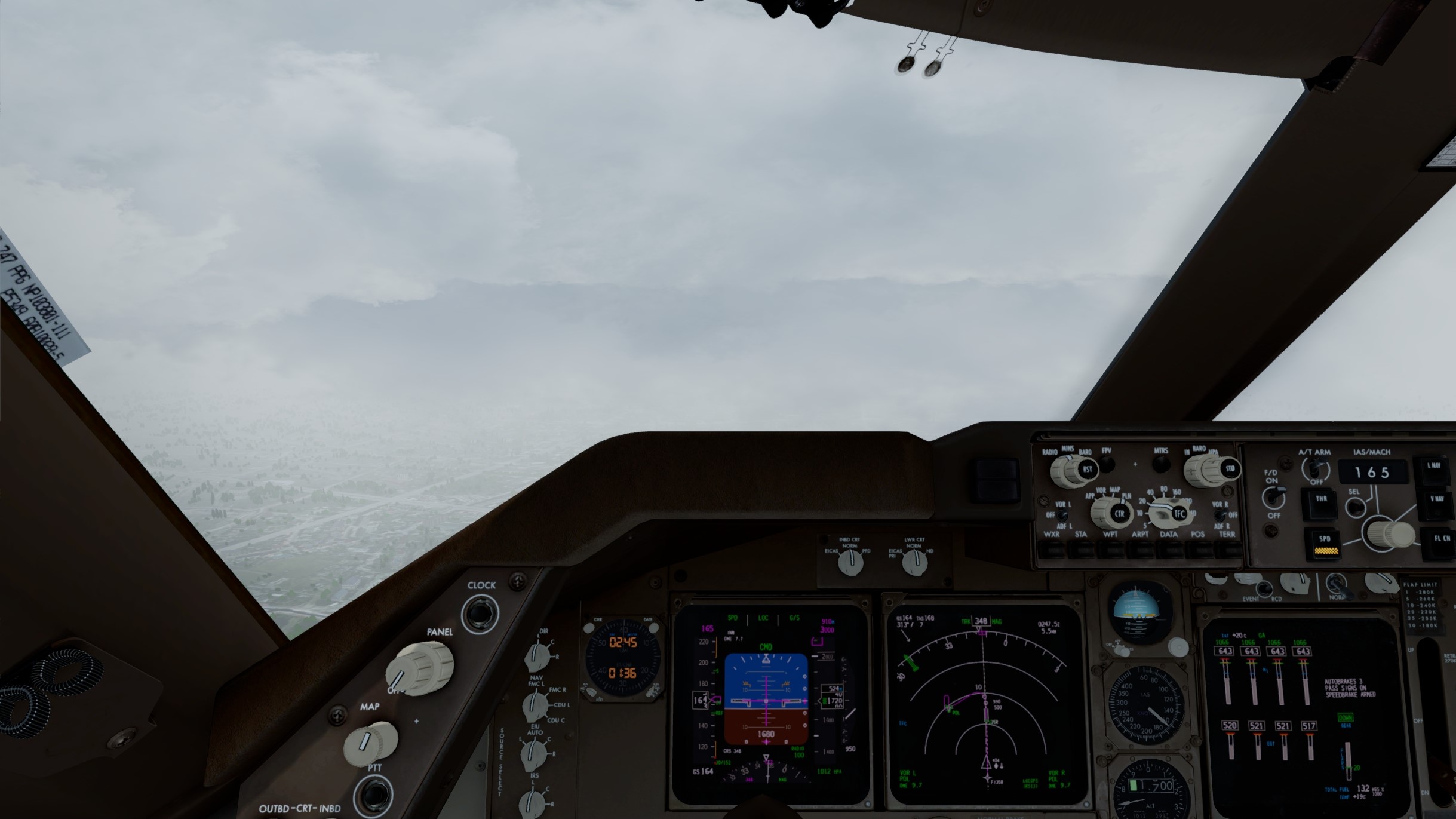 升级P3Dv5后PMDG747首飞-8964 