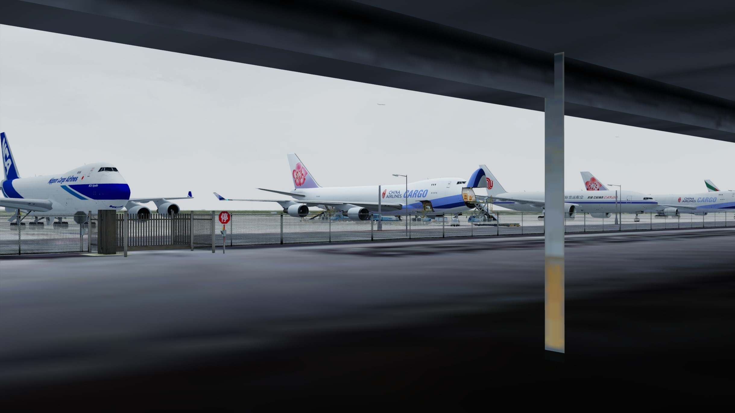 升级P3Dv5后PMDG747首飞-3709 