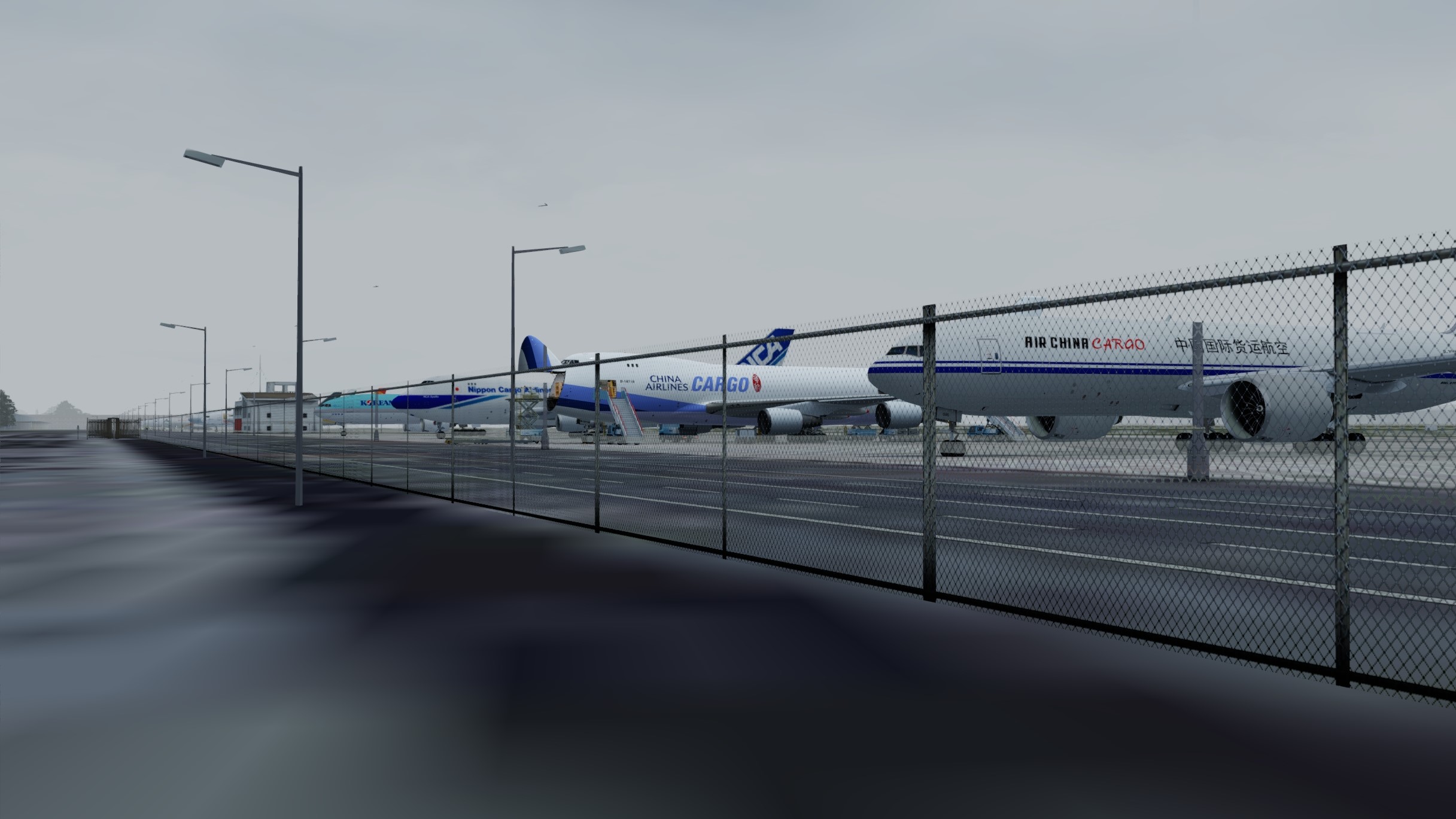 升级P3Dv5后PMDG747首飞-3624 
