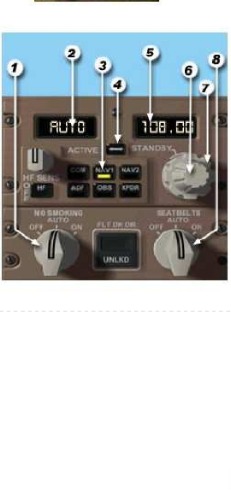 PMDG 747不通过FMC可以或者从哪里输入VOR频率？-384 