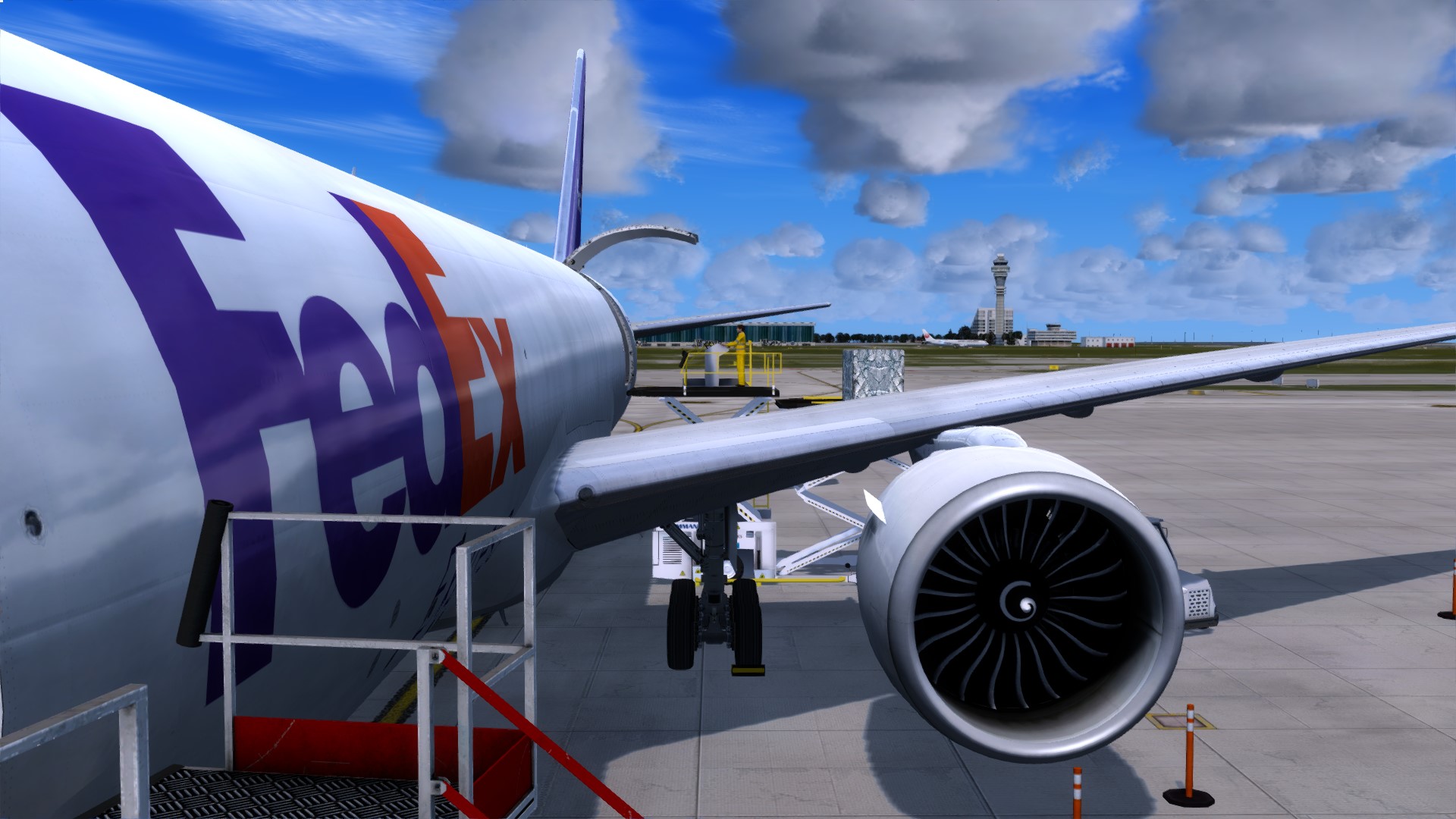 FedEx 77F地面装货-5111 