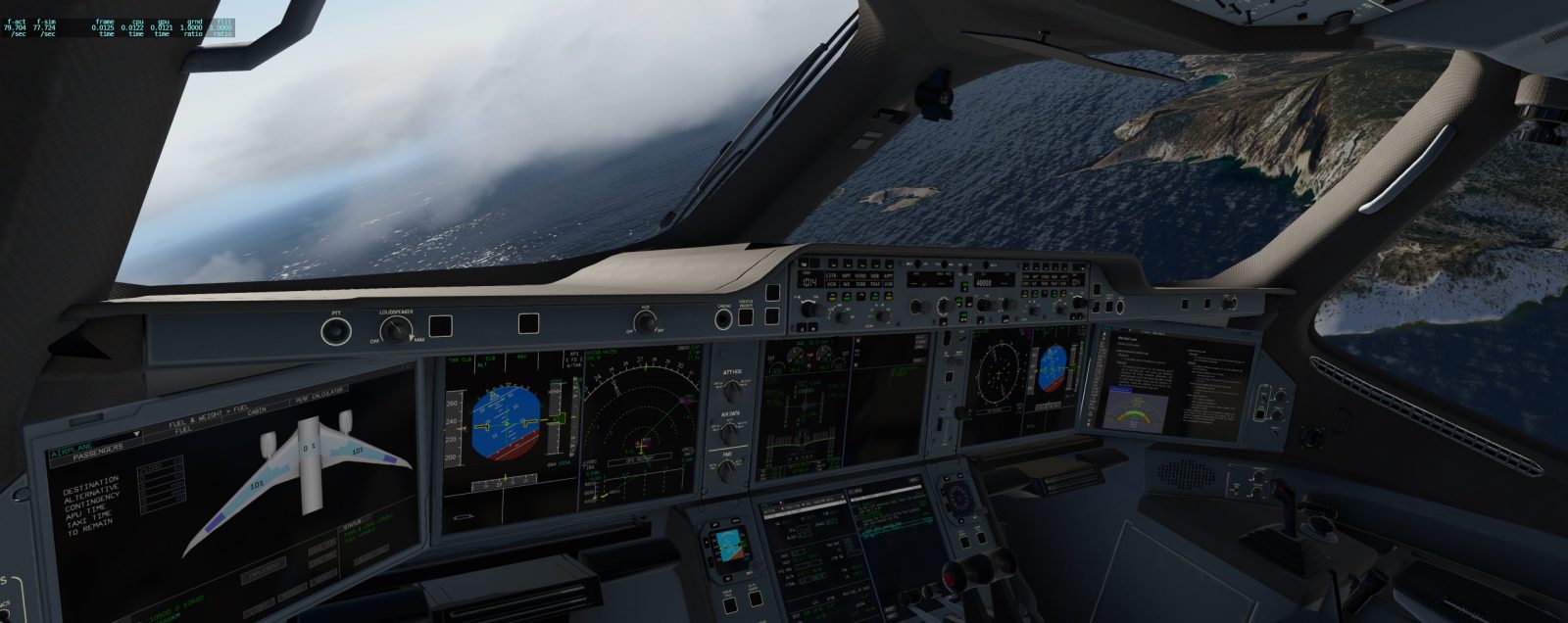 A350驾驶舱-3331 