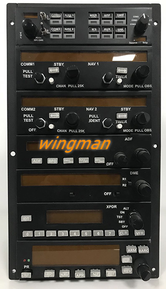 端午佳节与坛友共赏Cessna172 Radio Panel的物理仿真件-5134 
