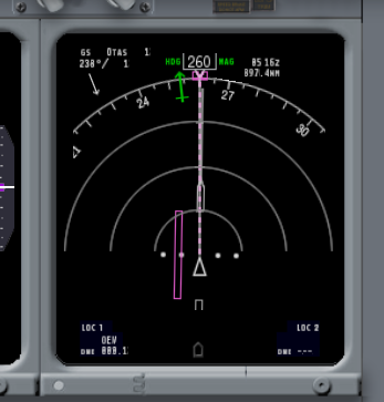 X-PLANE 9的LOWI机场ILS对不准-9581 