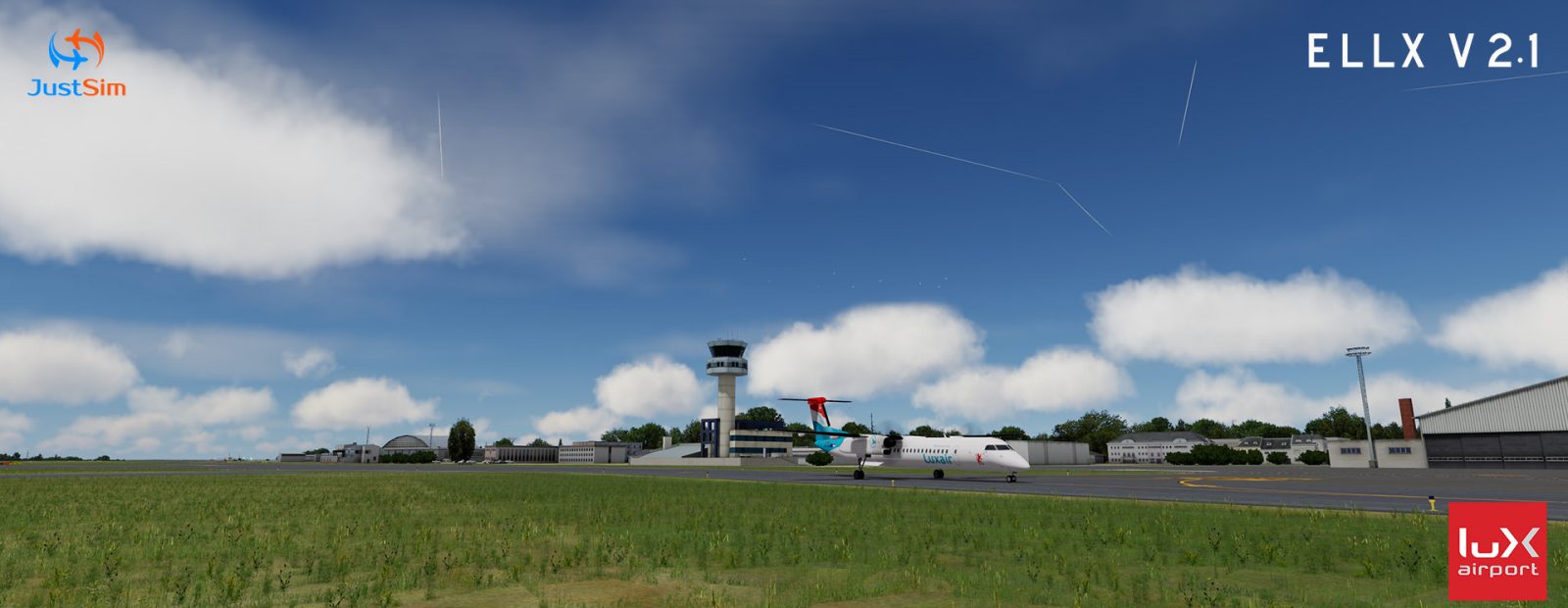 JustSim Luxembourg Findel Airport V2.1 for P3D 发布-2593 