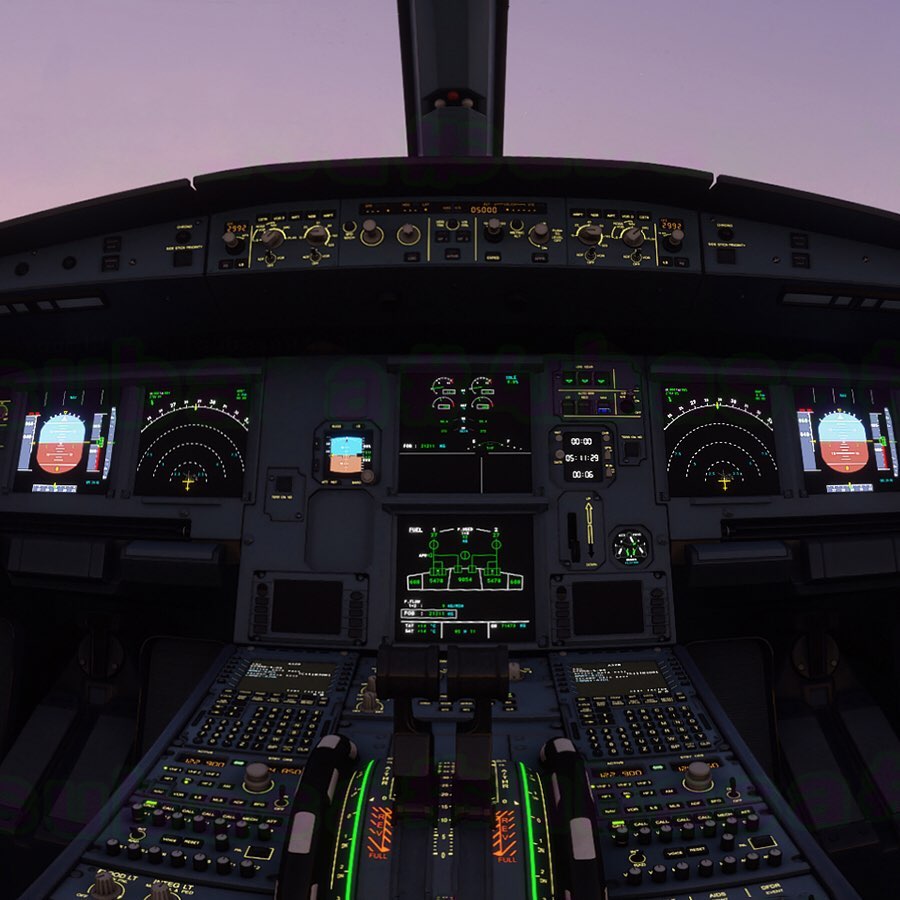 大家比较更新MSFS2020空客的一下照片-6219 