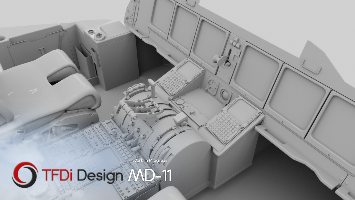 TFDi Design MD11进展更新-2174 