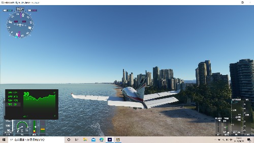 微软模拟飞行2020里的澳大利亚黄金海岸-8056 