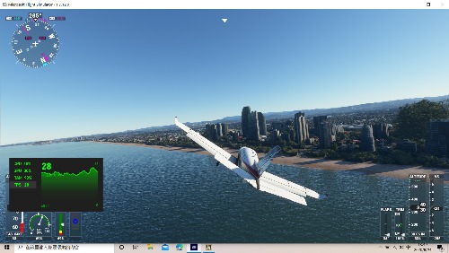 微软模拟飞行2020里的澳大利亚黄金海岸-2169 