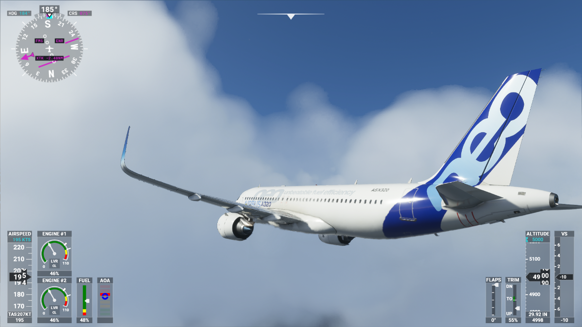 MSFS2020 A320 NEO-3886 