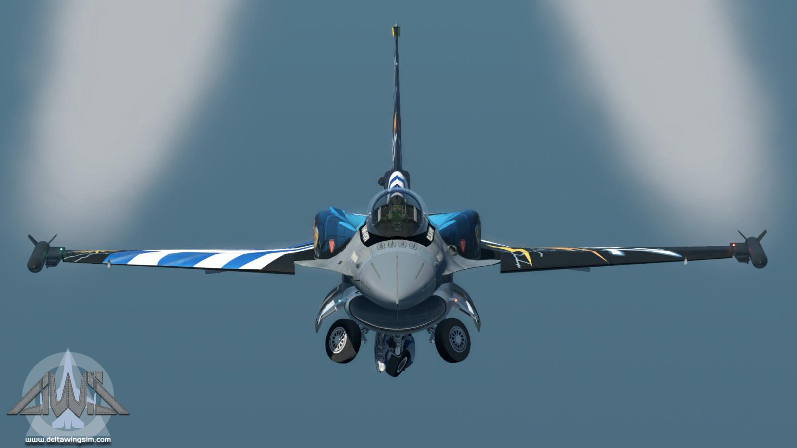 DeltaWing Simulations 宣布 F-16  X-Plane 11-101 