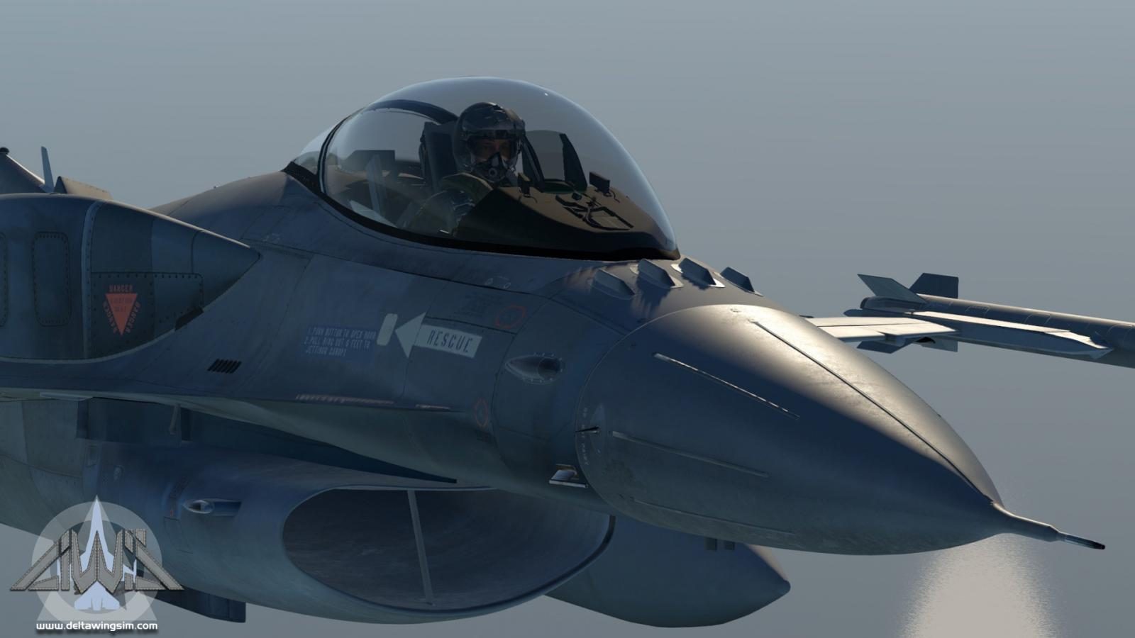 DeltaWing Simulations 宣布 F-16  X-Plane 11-2628 