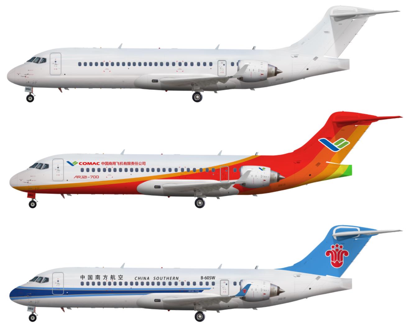 ARJ21 1:8 大型艺术图国航版发布！-4171 