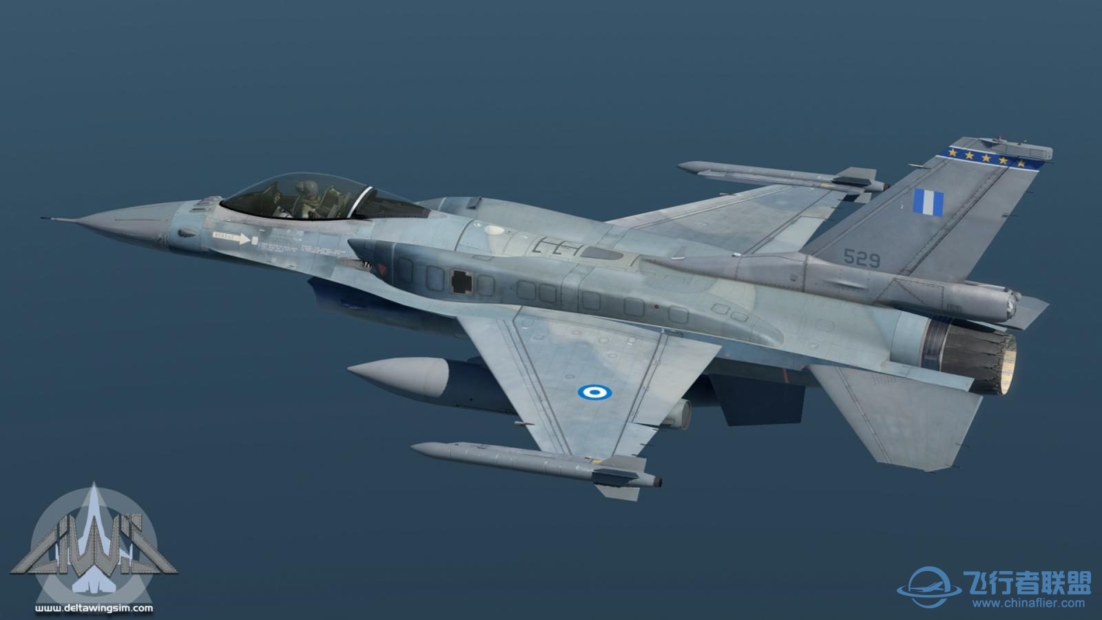 DeltaWing Simulations 发布 F-16C XPL-1335 