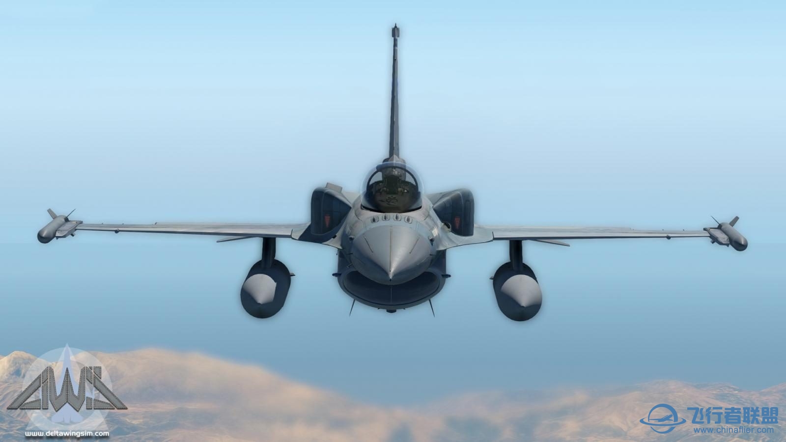 DeltaWing Simulations 发布 F-16C XPL-4494 