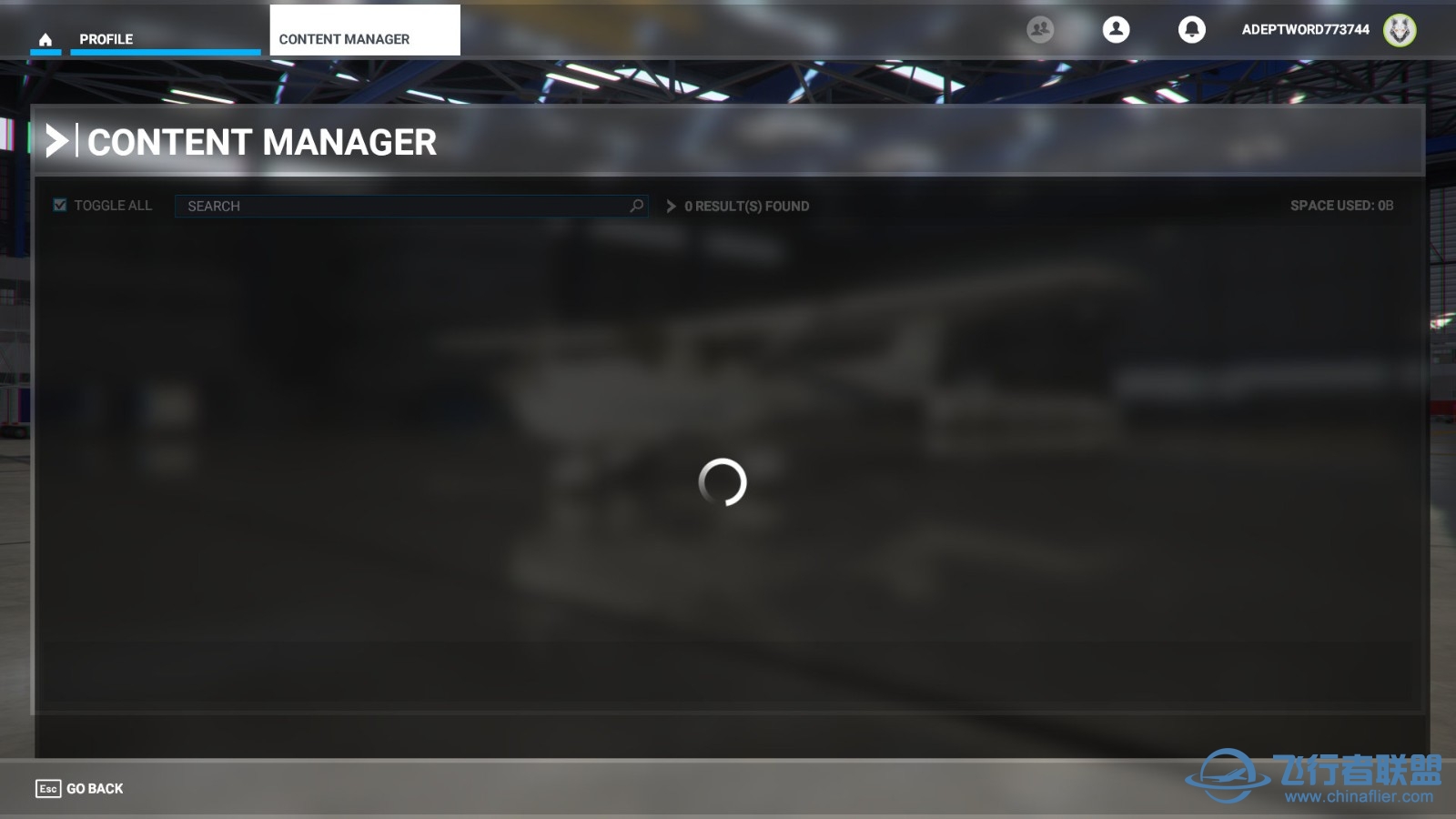 【求助】Content Manager界面一直转圈-9834 
