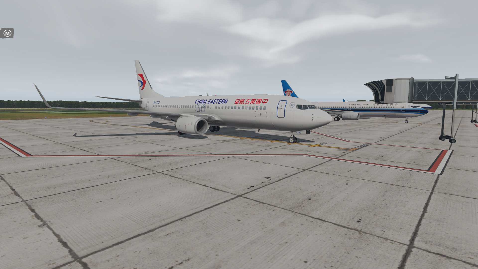 xp11南充机场制作进度-3900 