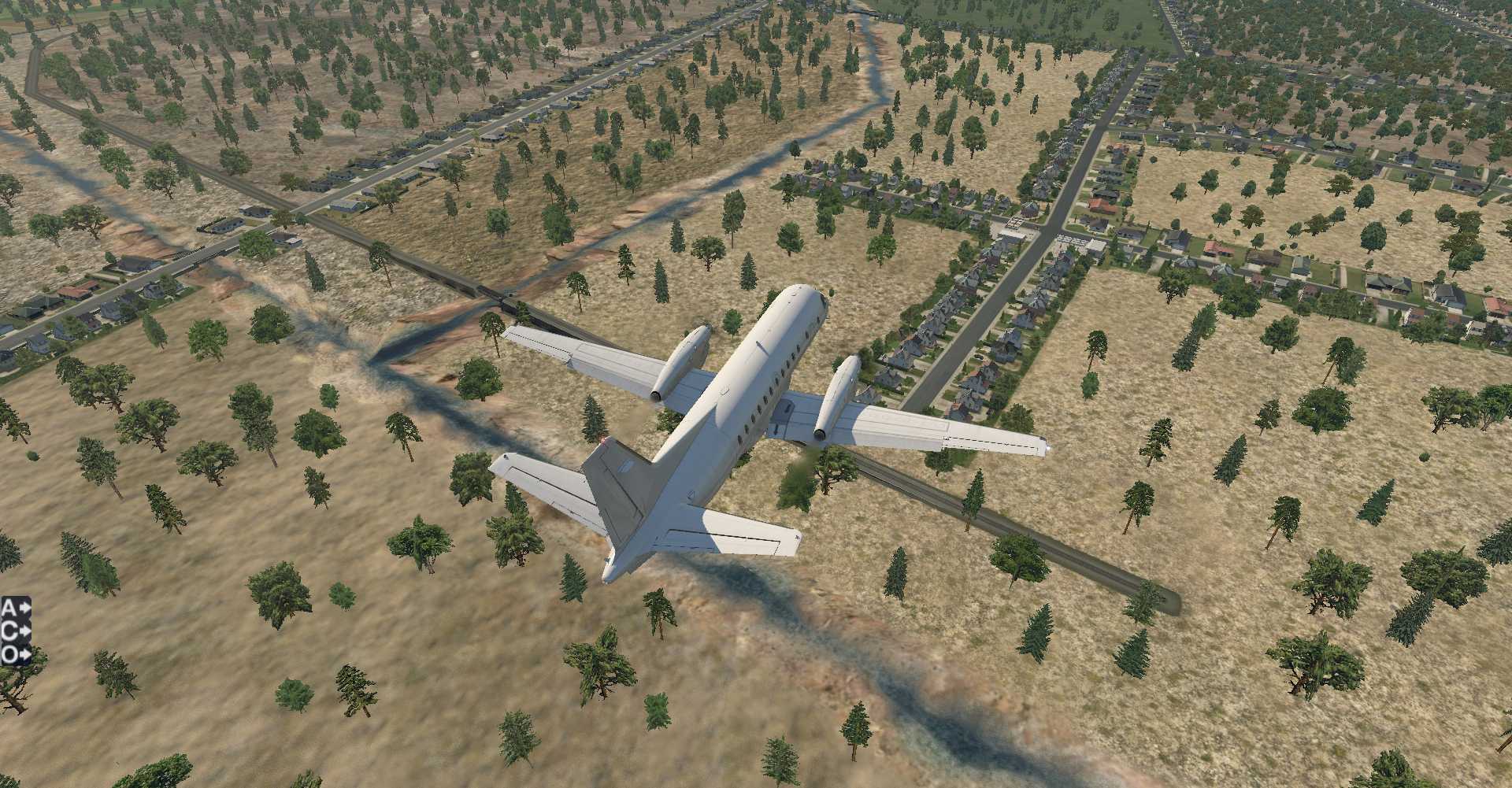 X-PLANE 11濮阳和兰考观光飞行。-6271 